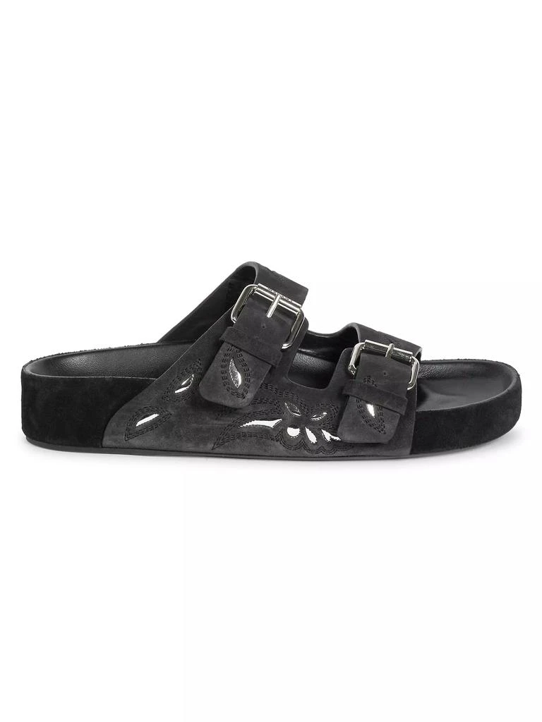 Isabel Marant Lennyo Suede Sandals 1