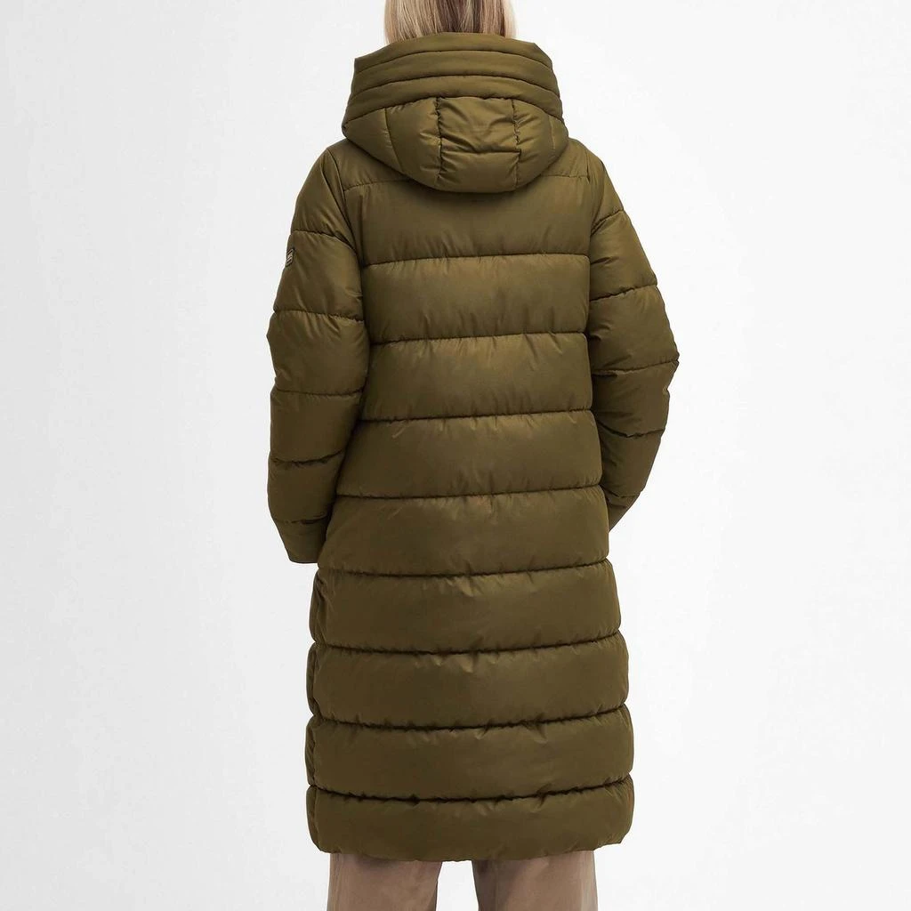 Barbour International Longline Barron Shell Puffer Jacket – On
