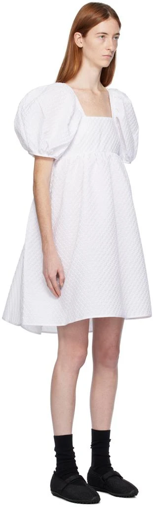 CECILIE BAHNSEN White Tilde Minidress 2