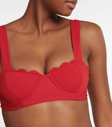 Marysia North scalloped bikini top 4
