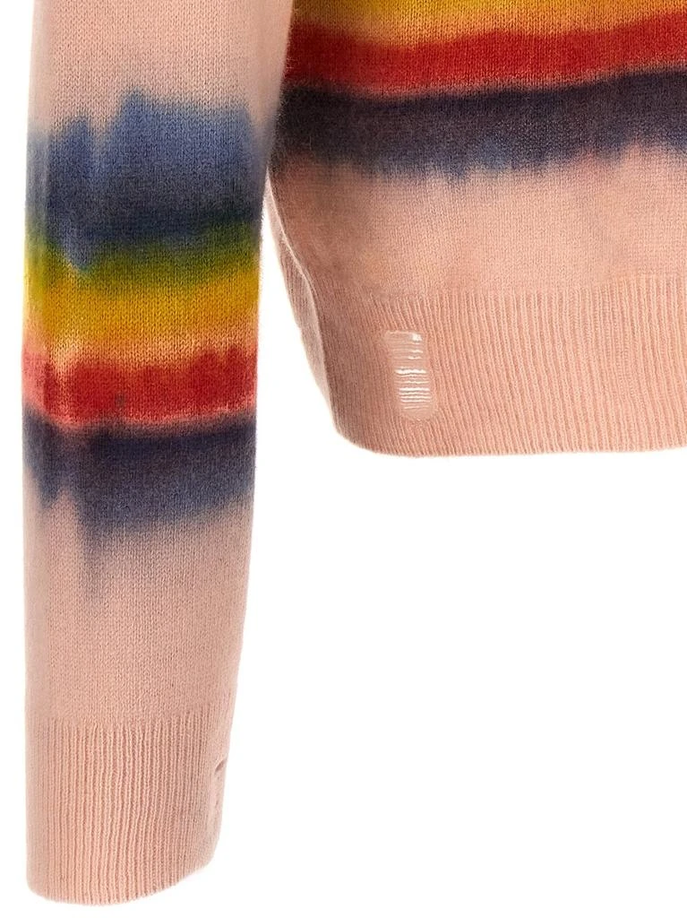 AMIRI Amiri Rainbow Tie-Dyed Knitted Jumper 4