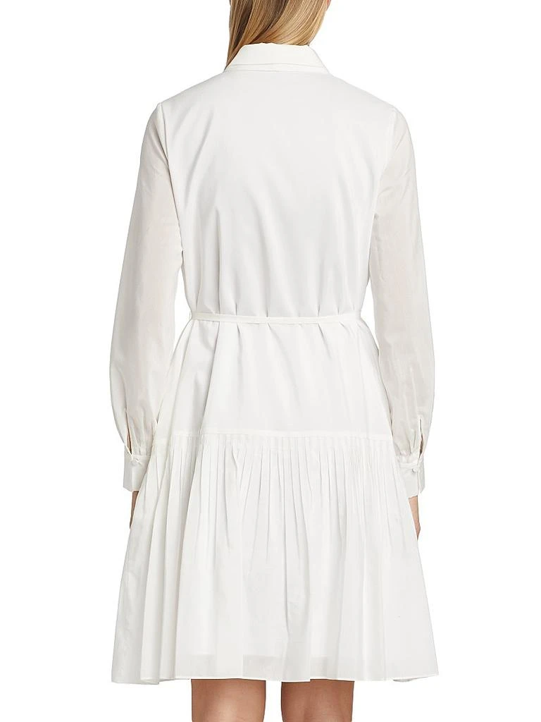 Kobi Halperin Viola Tie-Waist Cotton & Silk Minidress 5