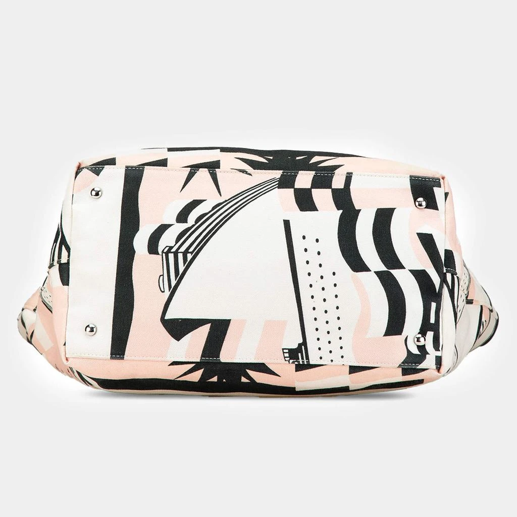 Chanel Chanel Pink Canvas La Pausa Bay Shopping Tote 3