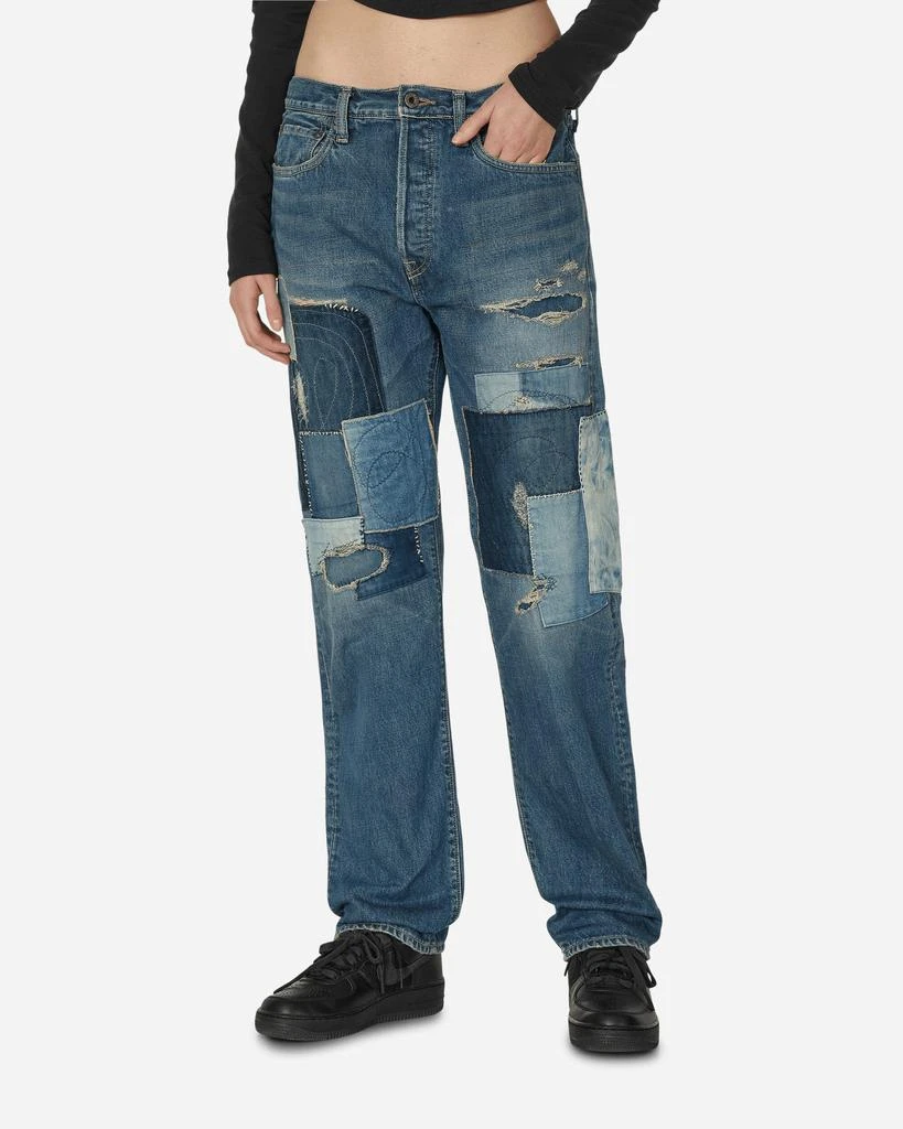 KAPITAL 14oz Denim 5P Monkey Cisco Pants (Dixie Remake) Indigo 1