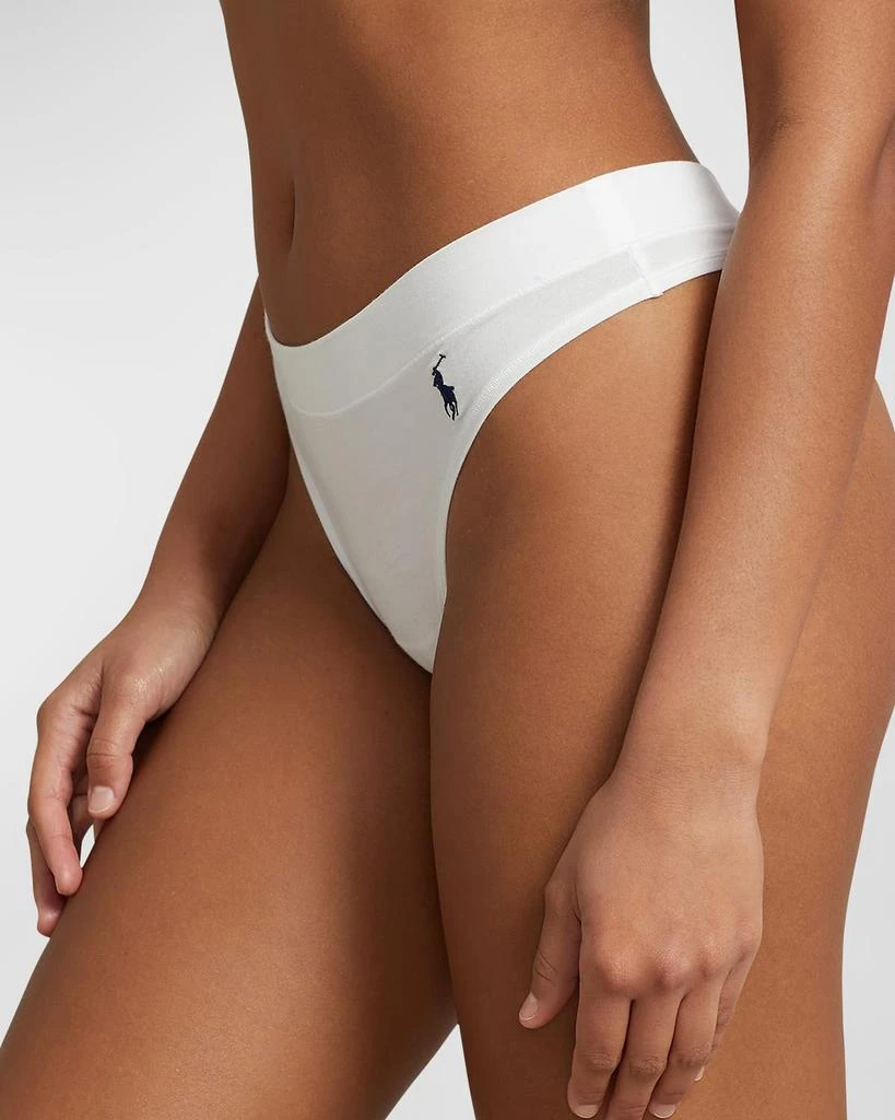 Ralph Lauren Mid-Rise Organic Cotton Thong 3