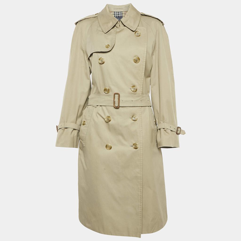 Burberry's ベージュ ダブルブレスト チェスターコート ウィメンズ コート | パーカー | Burberry® 公式サイト