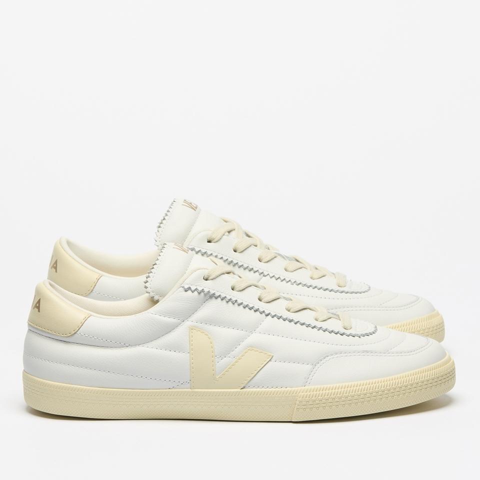 Veja VEJA WOMEN'S PANENKA LEATHER LOW TOP TRAINERS