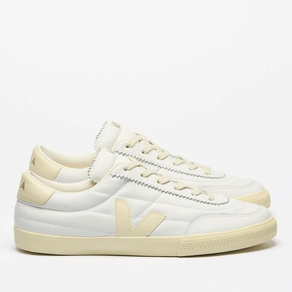 Veja VEJA WOMEN'S PANENKA LEATHER LOW TOP TRAINERS 1