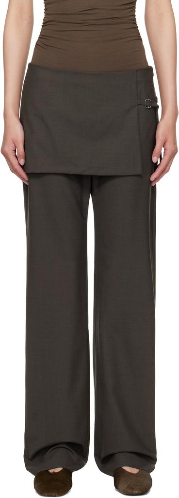 Paloma Wool Brown Archive Trousers
