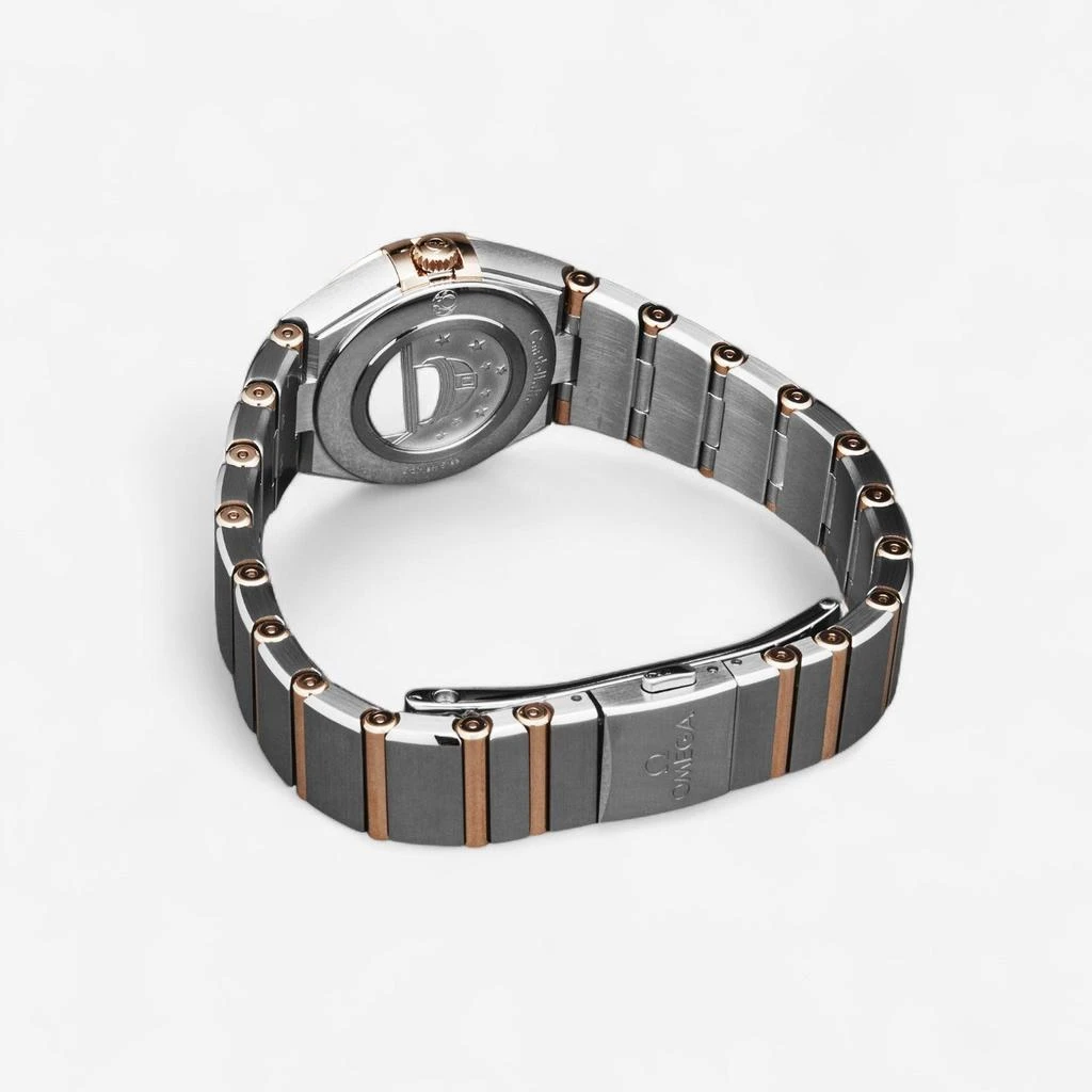 Omega Omega Constellation Stainless Steel & 18K Rose Gold Quartz Ladies Watch 131.20.25.60.13.001 3