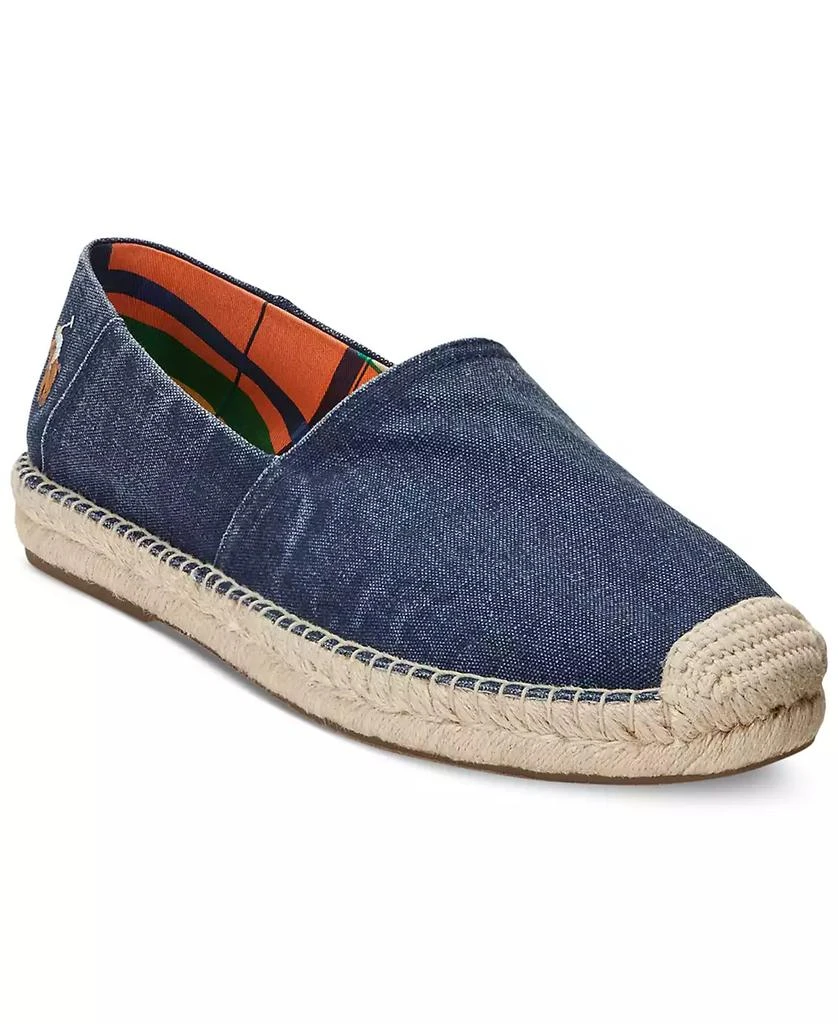 Ralph Lauren Men's Cevio Washed Canvas Espadrilles 1