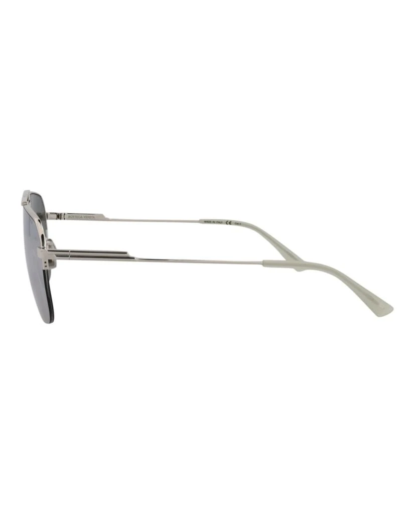 Bottega Veneta Aviator-Frame Metal Sunglasses 3