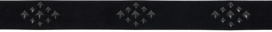 Needles Black Square Studs Belt 2