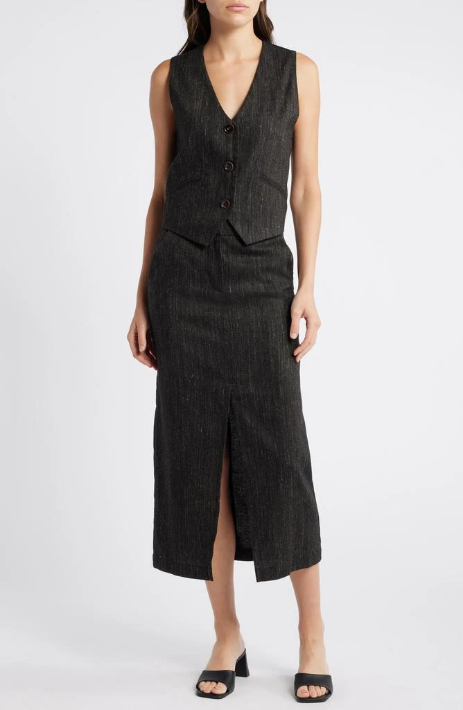 SESSUN Leith Wool Blend Skirt 7