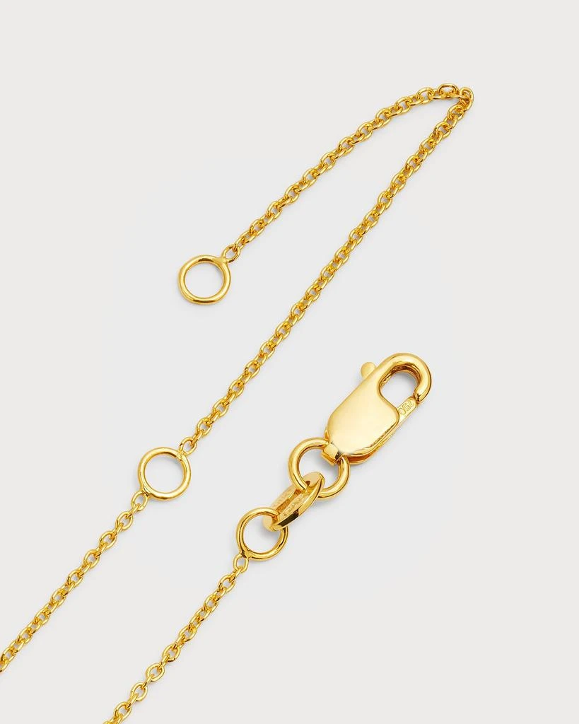 Roberto Coin Yellow Gold Diamond Heart Lock Necklace 4