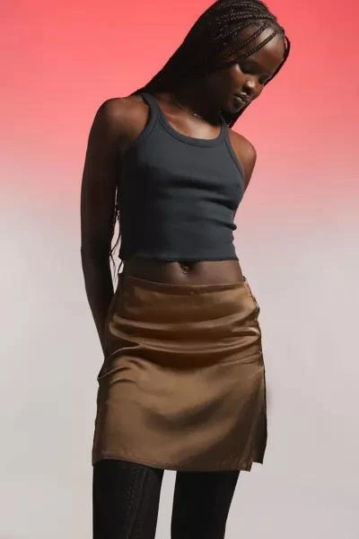Honor The Gift Honor The GIft Satin Mini Skirt 1