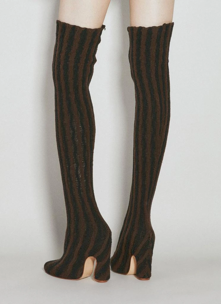 Isa Boulder Isa Boulder Cactus Knit Over-the-Knee Boots 4
