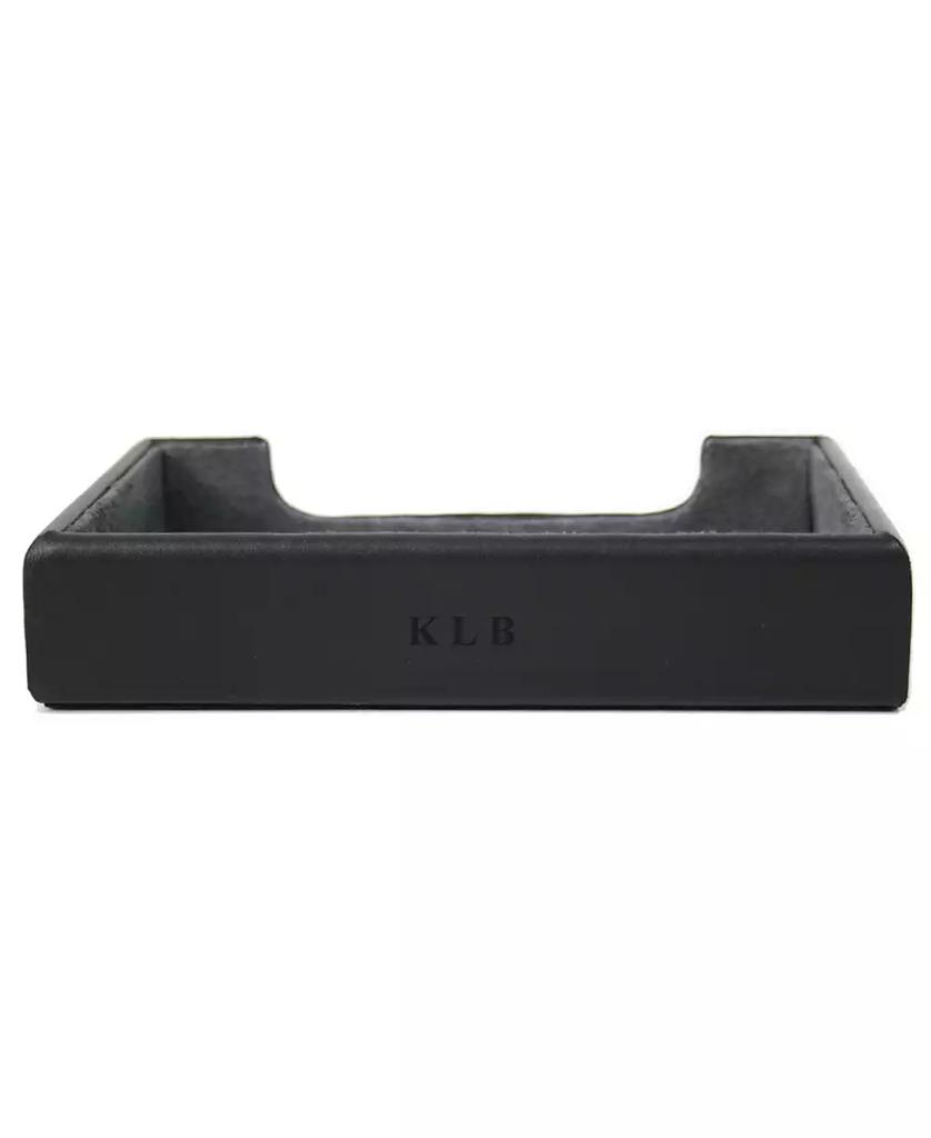 ROYCE New York Suede Lined Desktop Note Tray Organizer
