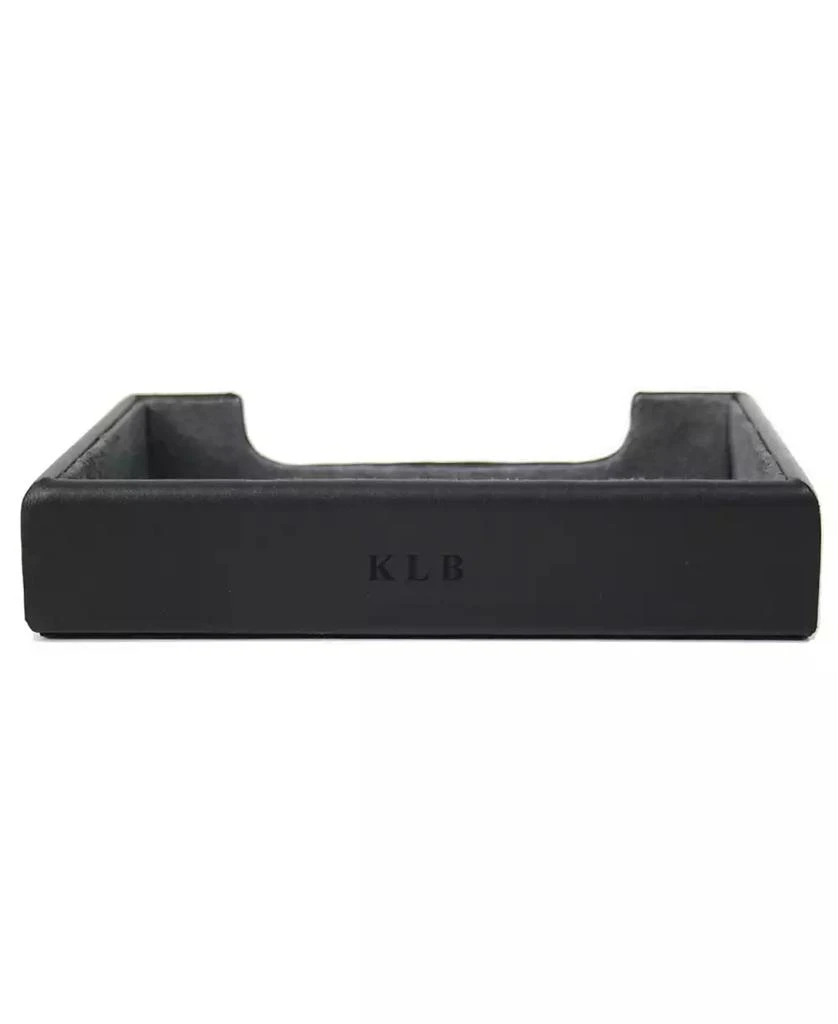ROYCE New York Suede Lined Desktop Note Tray Organizer 2