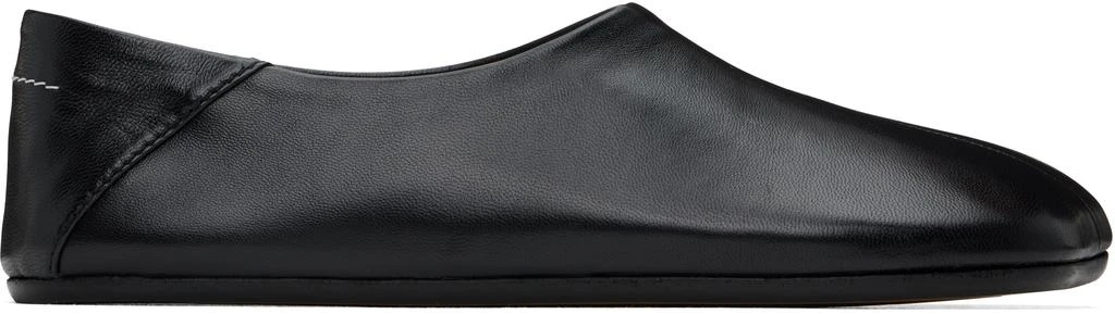 MM6 Black Anatomic Loafers 1