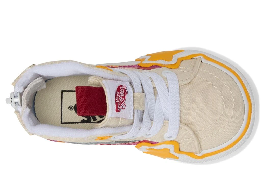 Vans SK8-Hi Zip Rainbow Star (Infant/Toddler) 2