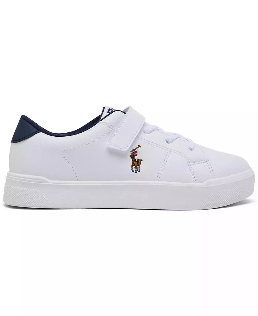 Ralph Lauren Little Kids Sutton Stay-Put Fastening Strap Casual Sneakers from Finish Line 3