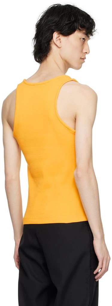 Bianca Saunders Yellow Scoop Neck Tank Top 3