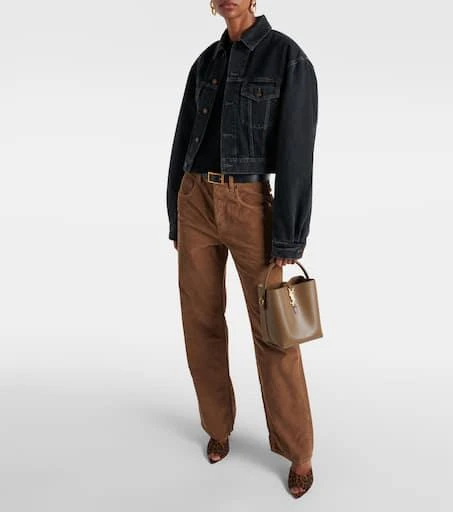 Yves Saint Laurent Le 37 Small leather bucket bag 5