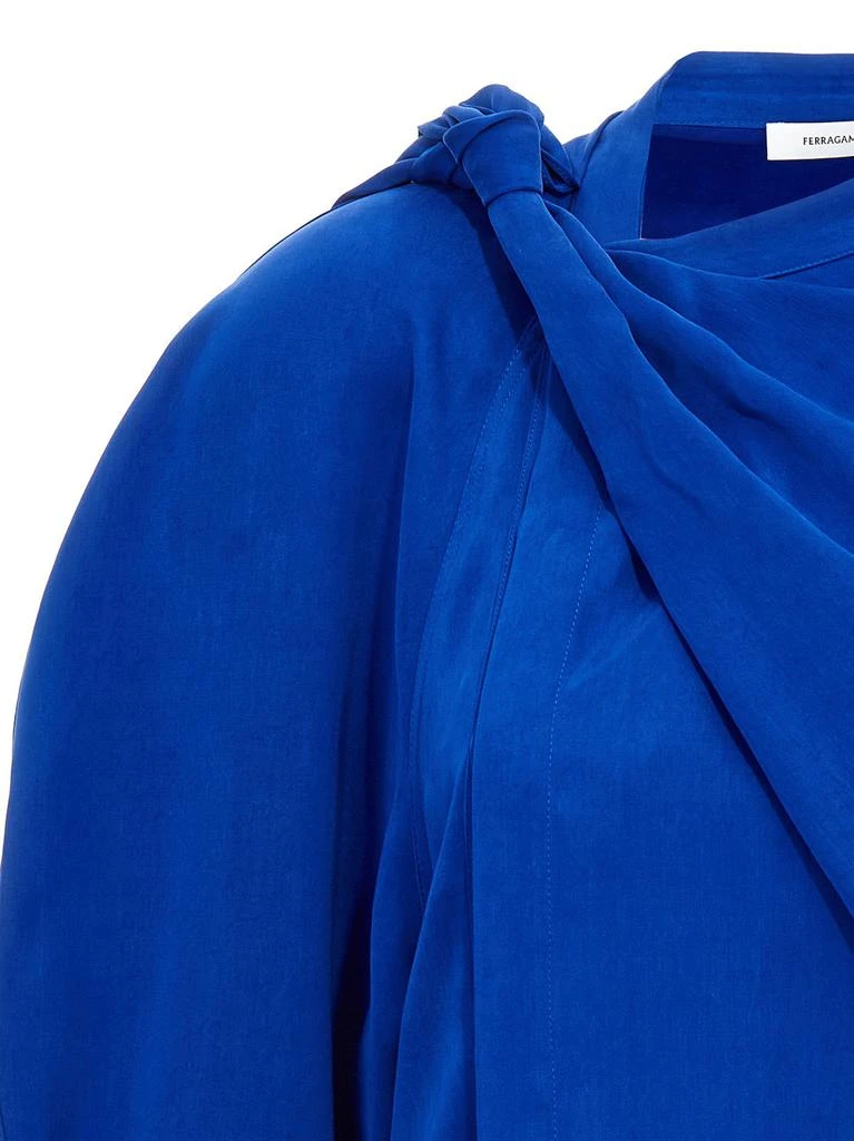 Salvatore Ferragamo Ferragamo Asymmetric Long-Sleeved Shirt 3