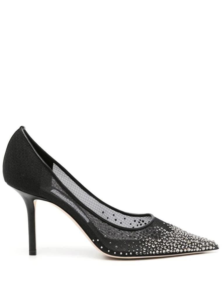 Jimmy Choo Jimmy Choo Love 85 Crystal Embellished Pumps 1