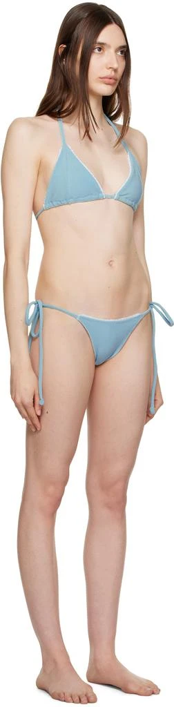 Frankies Bikinis SSENSE Exclusive Blue Tia & Mackenzie Bikini 2