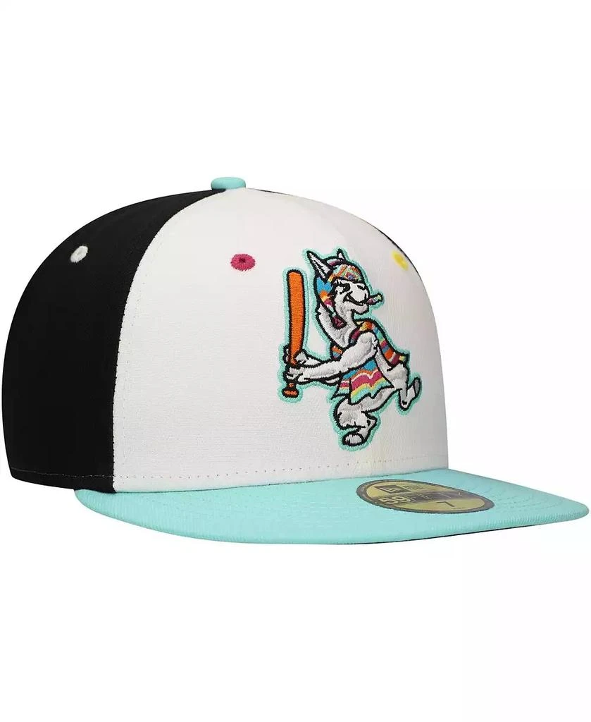New Era Men's White Llamas de Hickory Copa de la Diversion 59Fifty Fitted Hat 2