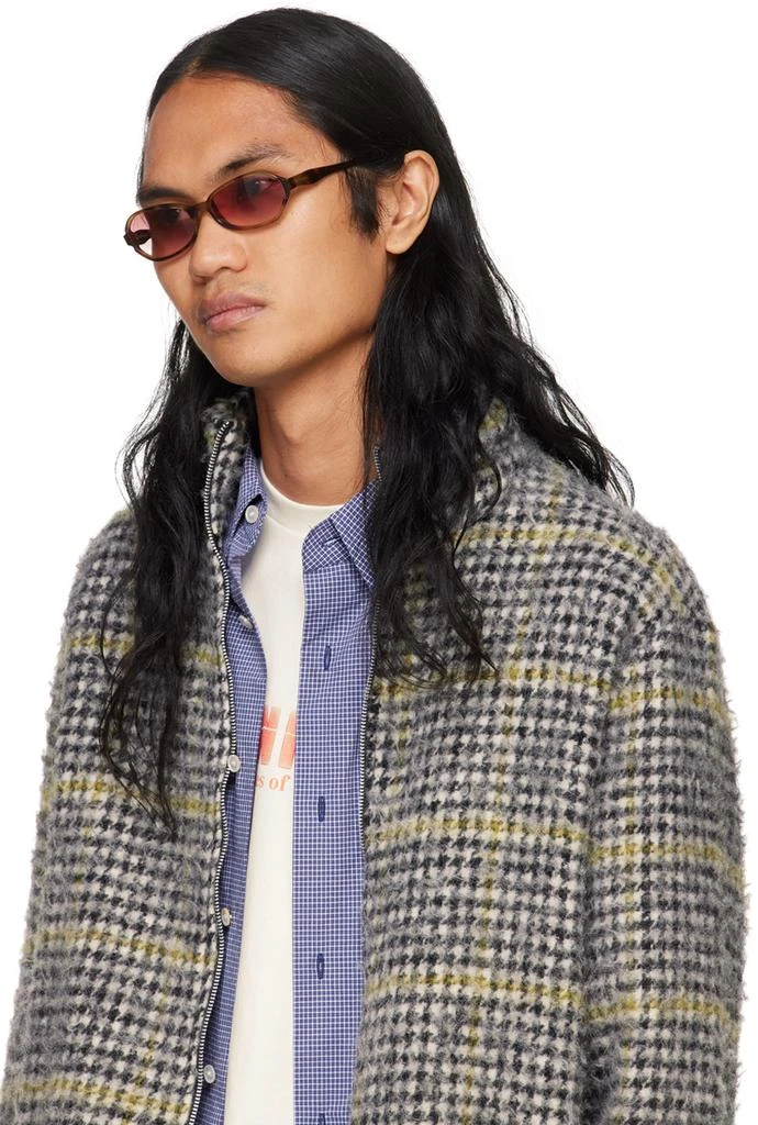 Our Legacy Brown Drain Sunglasses 4
