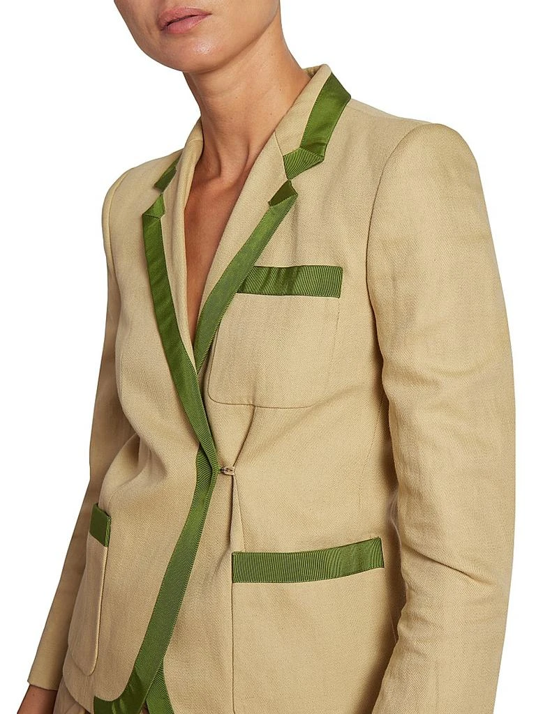 Dries Van Noten Cotton
Linen-Blend Jacket 6