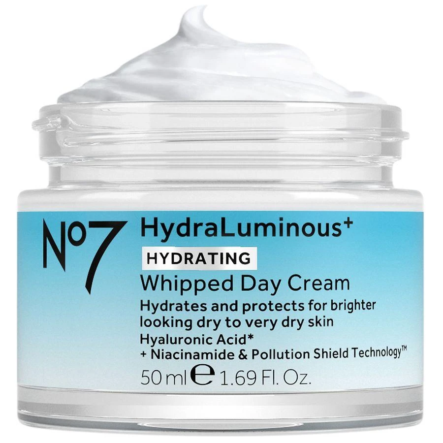 No7 HydraLuminous+ Whipped Day Cream 3