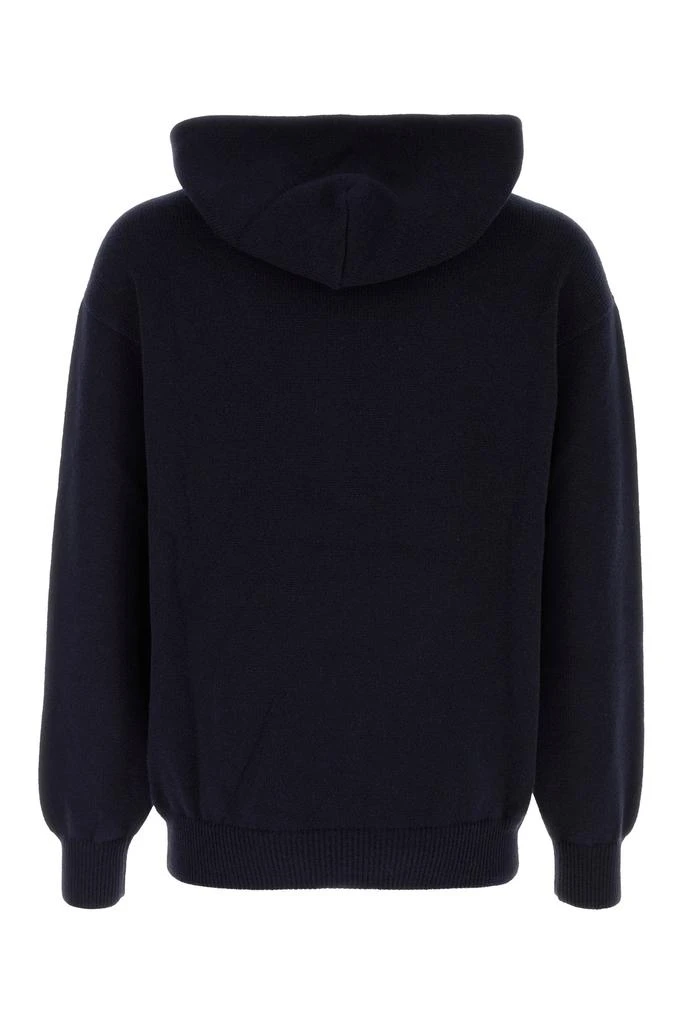 Johnstons of Elgin Navy blue cashmere sweatshirt 2