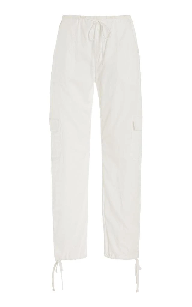 Leset Leset - Yoko Cotton Cargo Pants - White - S - Moda Operandi 1