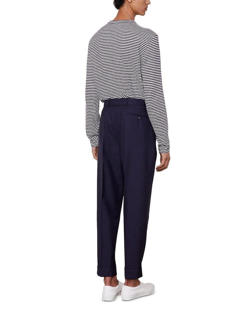 Officine Générale Officine Generale Cotton Linen Striped Tee 3