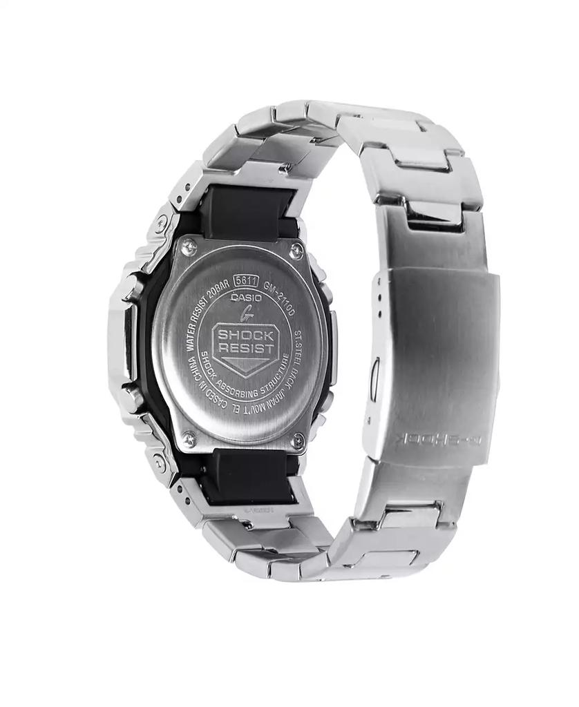 G-Shock Men's Japanese Quartz Silver Tone Stainless Steel Watch, 49.3mm, GMS2110D-2A