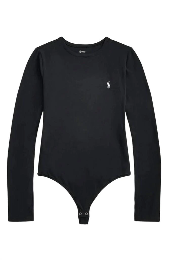 Ralph Lauren Polo Ralph Lauren - Cotton Blend Long Sleeve Bodysuit 3