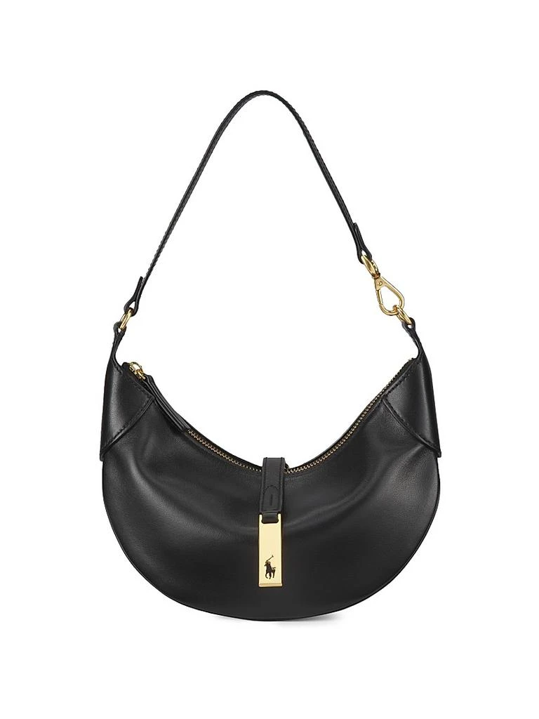 Ralph Lauren Mini Polo ID Leather Shoulder Bag 1