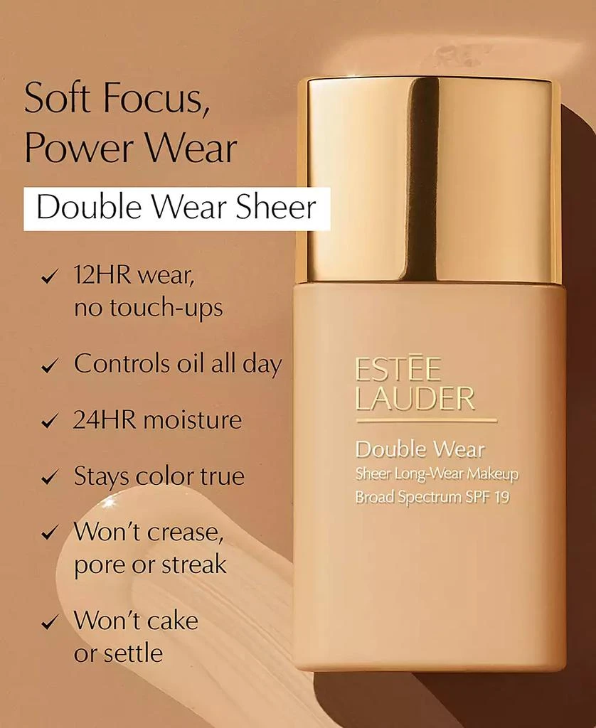 Estée Lauder Double Wear Sheer Long-Wear Foundation SPF19, 1 oz. 8