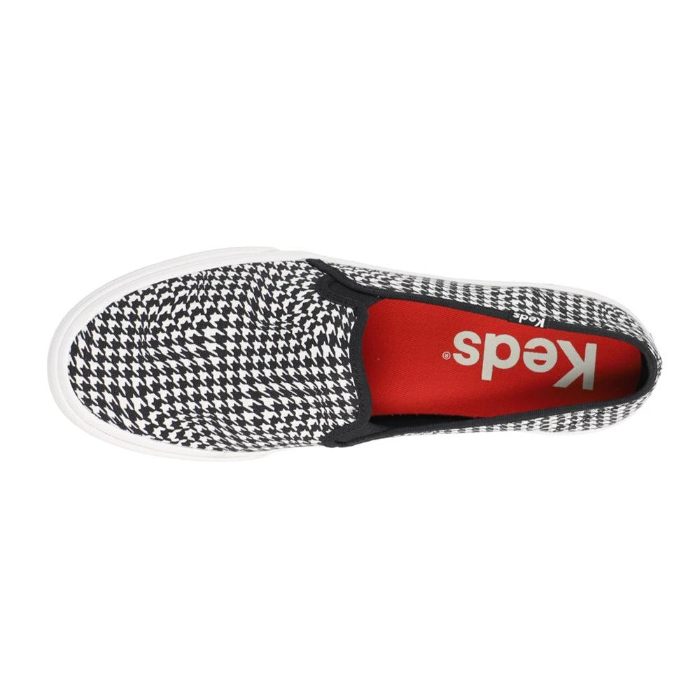 Keds Double Decker Warped Houndstooth Lace Up Sneakers 4
