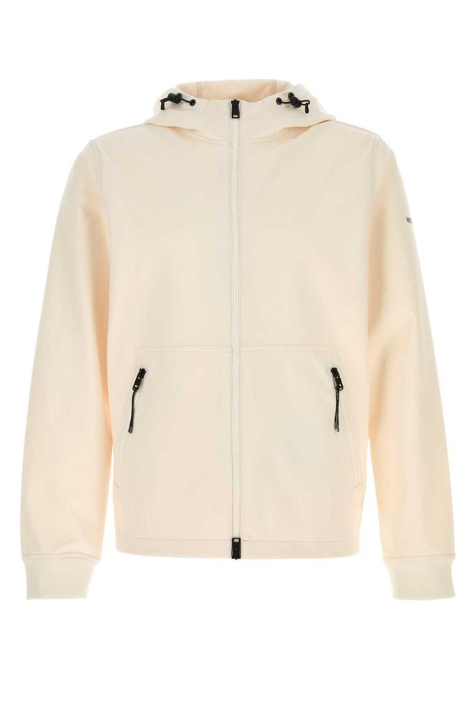 Woolrich Ivory Stretch Polyester Jacket