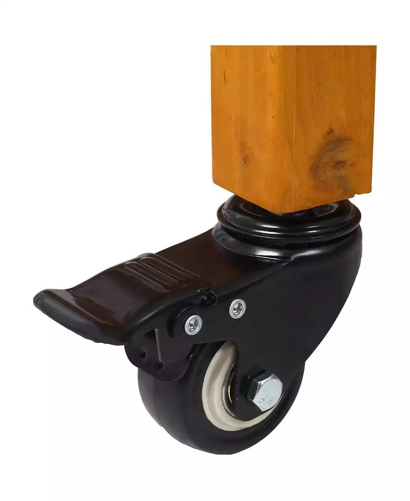 Streamdale Furniture 8-Pocket Mobile Herb
Veggie Planter with Storage 6