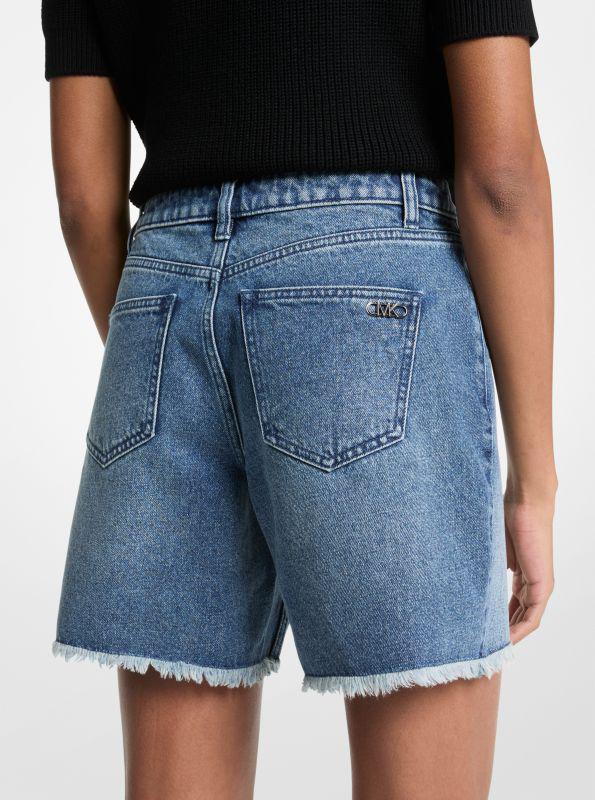 undefined Boyfriend Denim Shorts