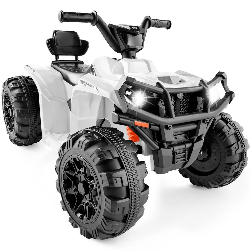 Best Choice Products 12V Kids Ride-On ATV Quad w/ Bluetooth, 2.4mph Max, Treaded Tires, LED Lights, Radio 1