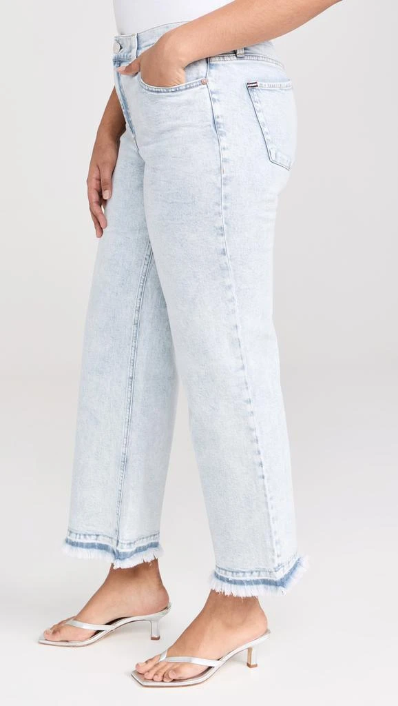 Alice + Olivia Lorrine Kick Flare Ankle Jeans 10