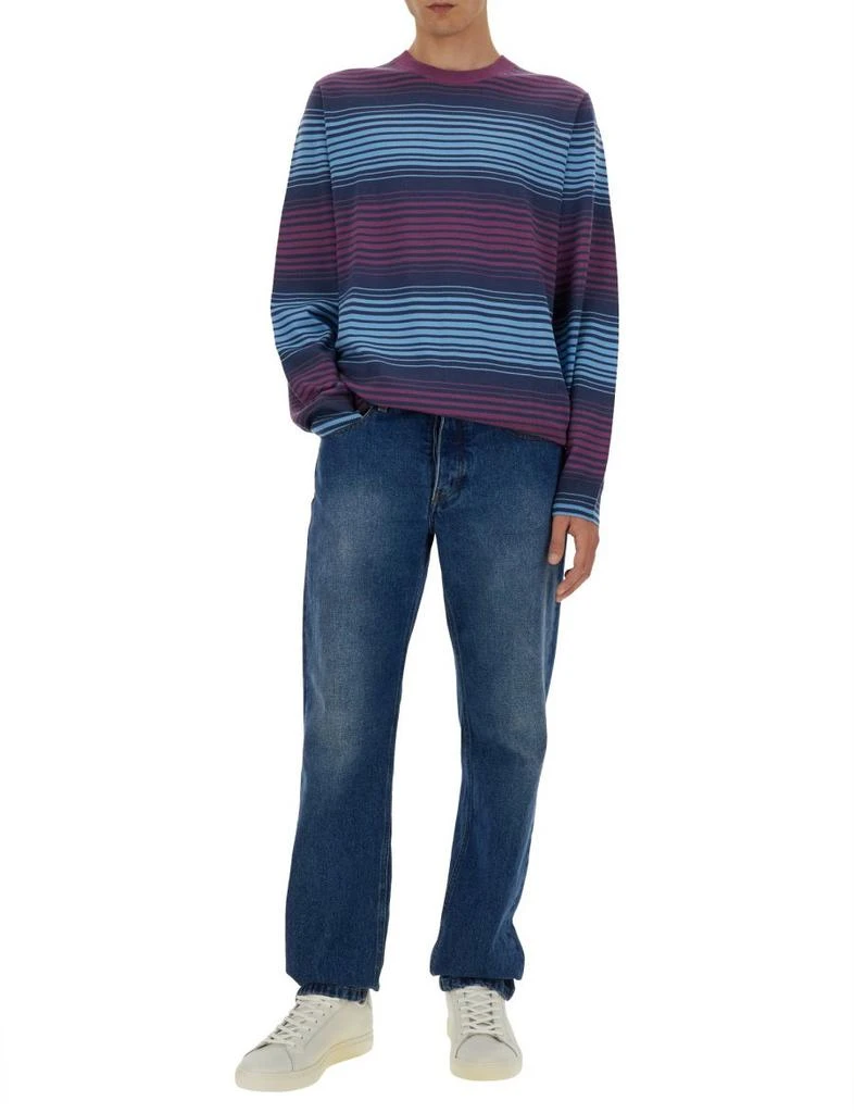Paul Smith PS Paul Smith Striped Crewneck Jumper 3