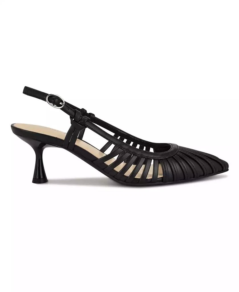 Nine West Women's Resta Pointy Toe Slingback Pumps 2